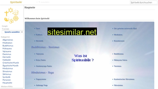 Spiritwiki similar sites
