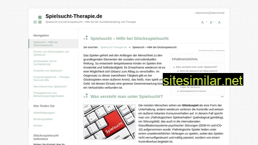spielsucht-therapie.de alternative sites