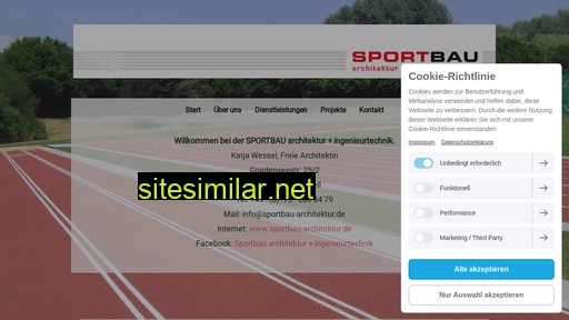 sportbau-architektur.de alternative sites