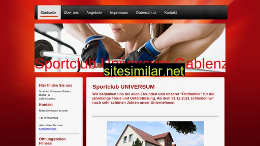 sportclubuniversum.de alternative sites