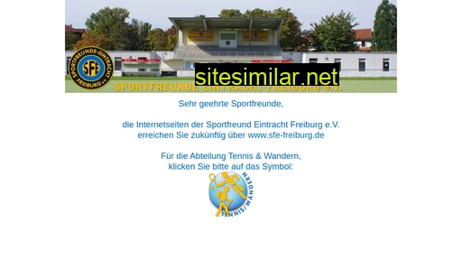 sportfreundeeintracht-freiburg.de alternative sites