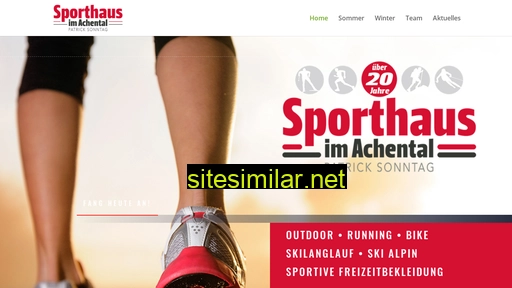 sporthaus-achental.de alternative sites