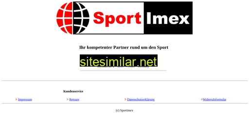 Sportimex similar sites