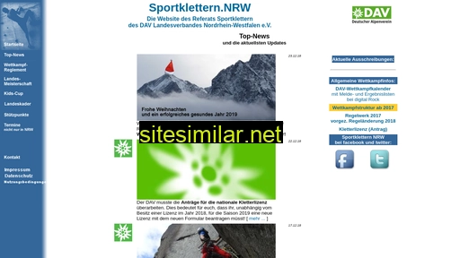 Sportklettern-nrw similar sites