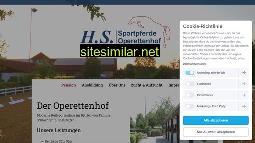 Sportpferde-operettenhof similar sites