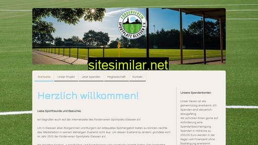 sportplatz-glessen.de alternative sites