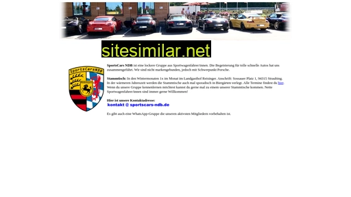 sportscars-ndb.de alternative sites