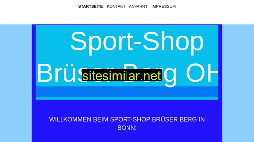 sportshopbu.de alternative sites
