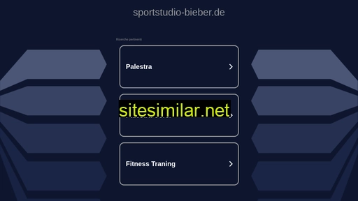 sportstudio-bieber.de alternative sites