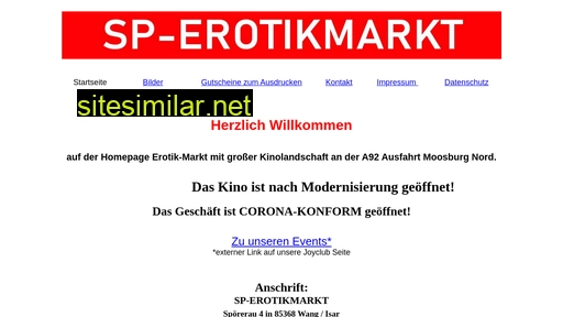 sp-erotikmarkt.de alternative sites