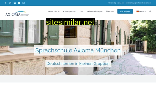 sprachschule-axioma.de alternative sites