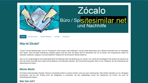 sprachschule-zocalo.de alternative sites