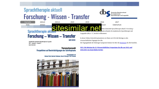 sprachtherapie-aktuell.de alternative sites