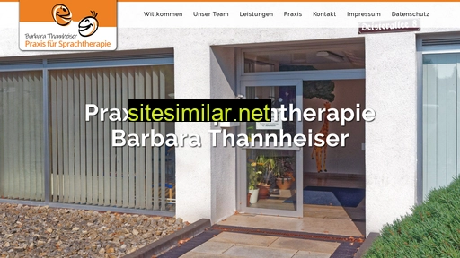 sprachtherapie-thannheiser.de alternative sites