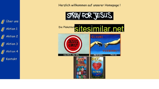 spray-for-jesus.de alternative sites