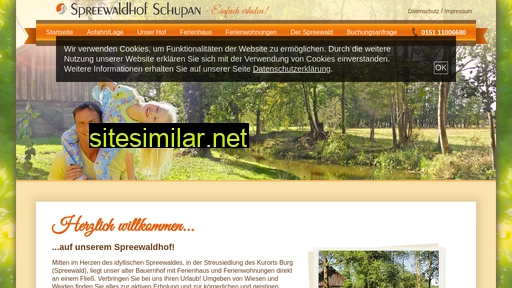 spreewaldhof-schupan.de alternative sites