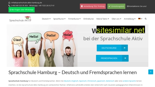 sprachschule-aktiv-hamburg.de alternative sites