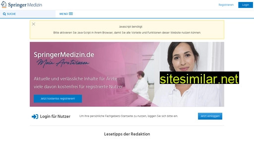 Springermedizin similar sites