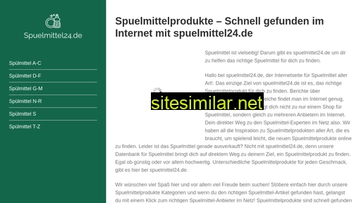 Spuelmittel24 similar sites