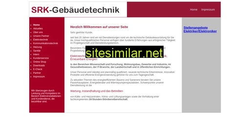 Srk-gebaeudetechnik similar sites