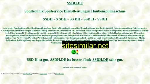 ssdh.de alternative sites