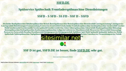ssfd.de alternative sites