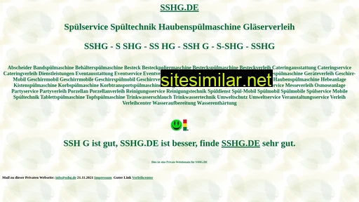 sshg.de alternative sites