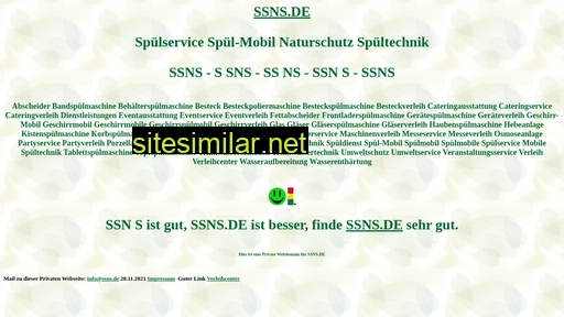 ssns.de alternative sites