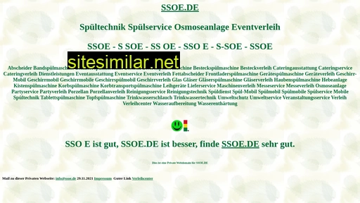 ssoe.de alternative sites