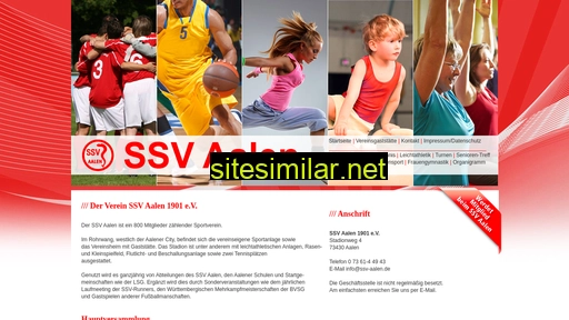 ssv-aalen.de alternative sites
