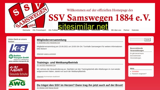 Ssv-samswegen similar sites
