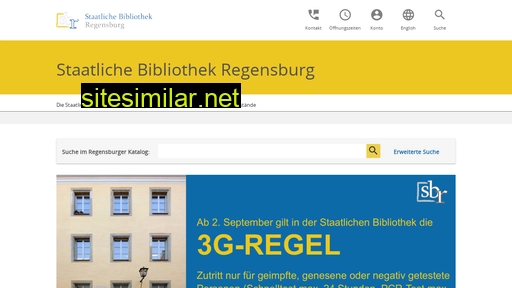staatliche-bibliothek-regensburg.de alternative sites