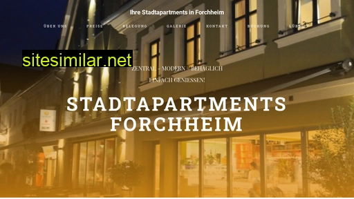stadtapartments-forchheim.de alternative sites