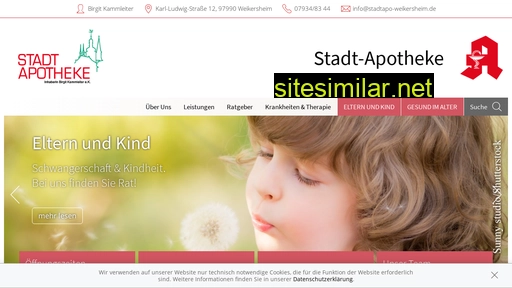 stadtapo-weikersheim.de alternative sites