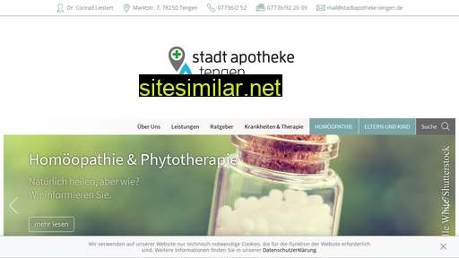 stadtapotheke-tengen.de alternative sites