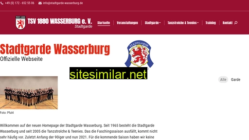 stadtgarde.tsv-wasserburg.de alternative sites