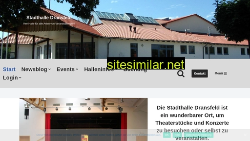 stadthalle-dransfeld.de alternative sites