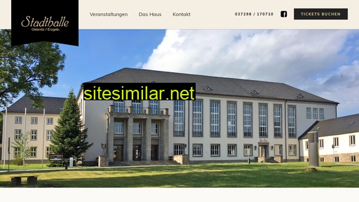 Stadthalle-oelsnitz similar sites