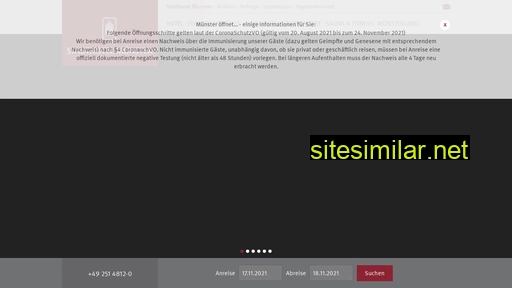 stadthotel-muenster.de alternative sites