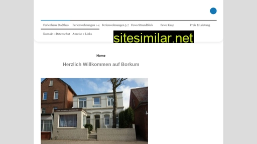 stadthus-borkum.de alternative sites