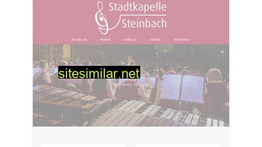 stadtkapelle-steinbach.de alternative sites