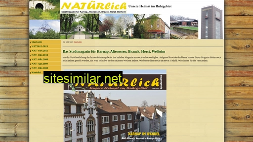 Stadtmagazin-natuerlich similar sites