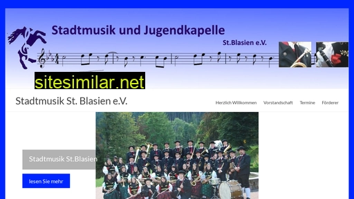 stadtmusik-stblasien.de alternative sites