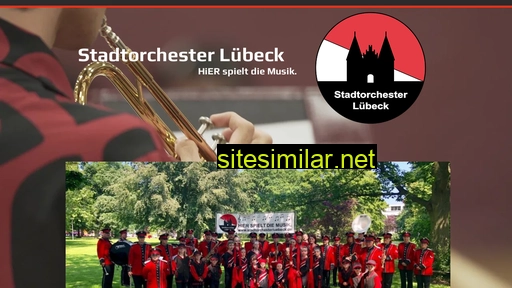 Stadtorchesterluebeck similar sites