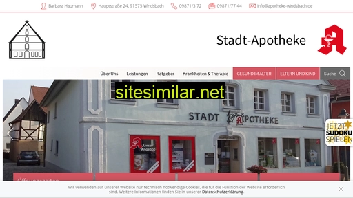 stadt-apotheke-windsbach.de alternative sites