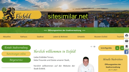 stadt-eisfeld.de alternative sites