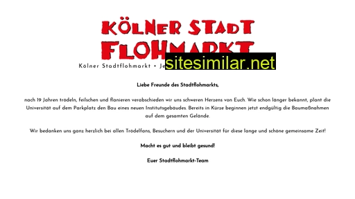Stadt-flohmarkt similar sites
