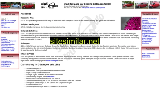 stadt-teil-auto-goettingen.de alternative sites