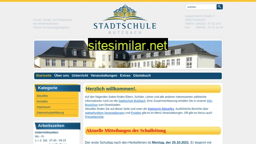 stadtschule-butzbach.de alternative sites