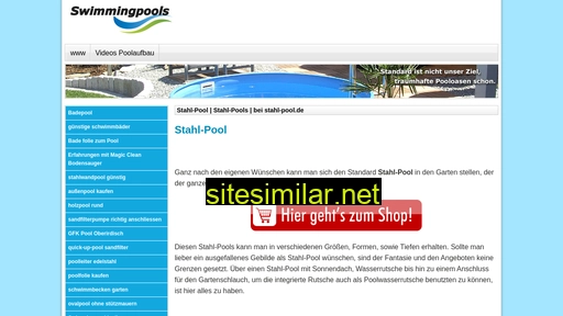 stahl-pool.de alternative sites